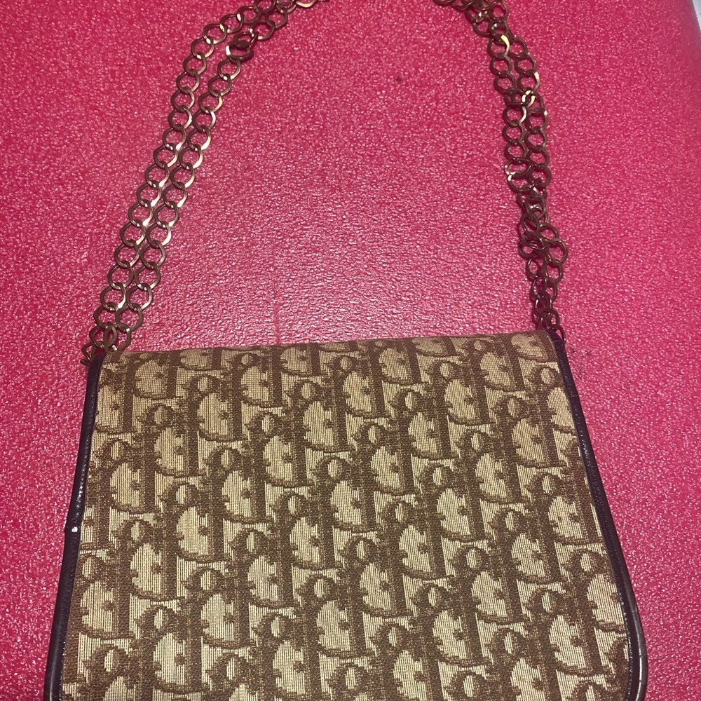 Christian Dior Vintage 23years old luxury shoulder bag. - Picture 5 of 11